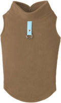 Gooby Every Day Fleece Dog Vest front view premium pet winter apparel