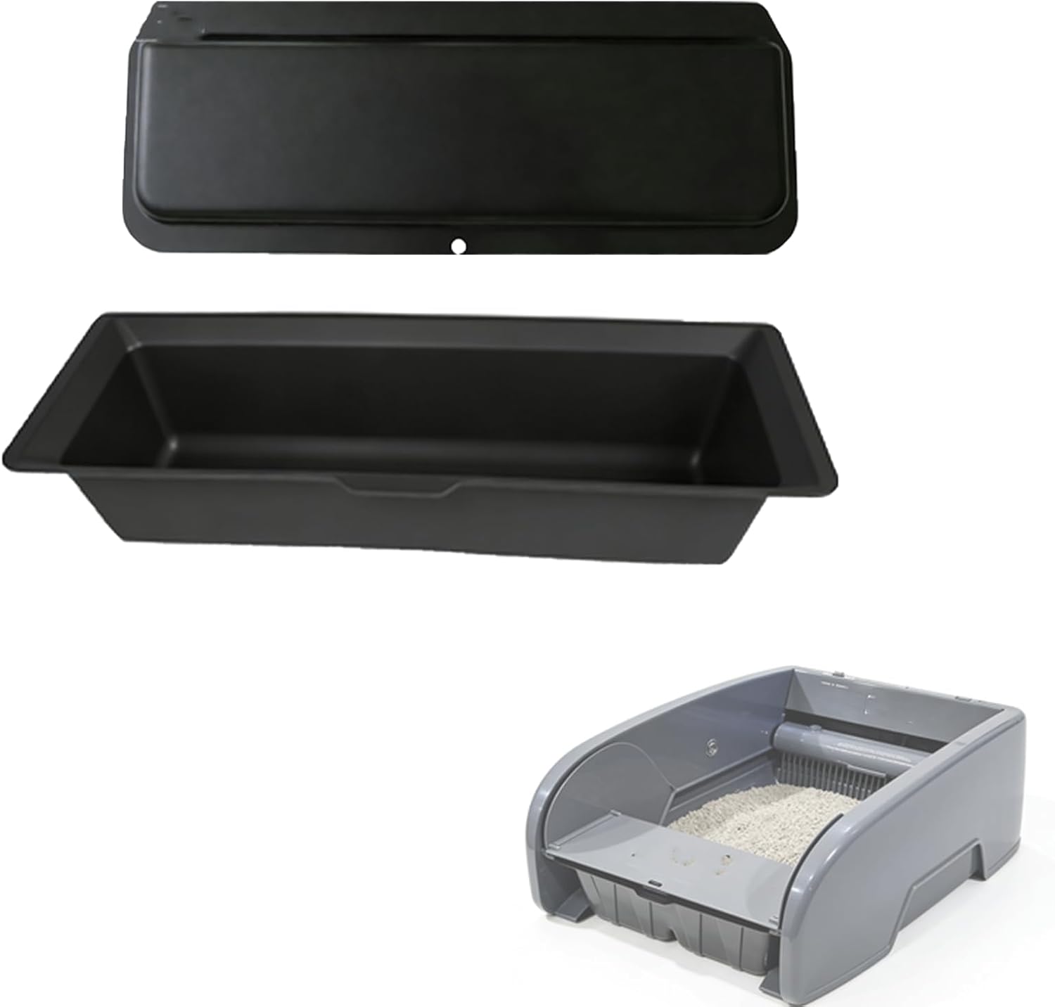 LitterMaid 3rd Edition Compatible Permanent Waste Receptacle front view