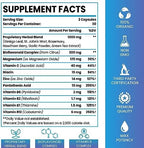 Elikadur 60 capsules label ingredient details