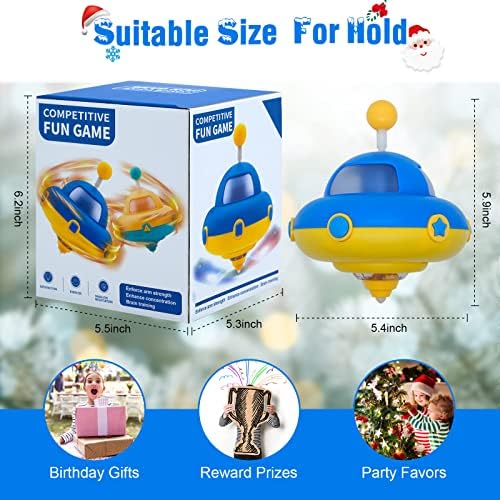Dptoyz spinning top toy packaging and product contents