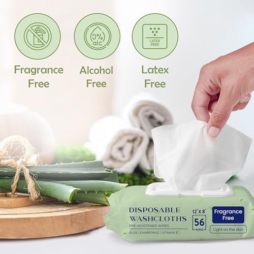 ProHeal alcohol free fragrance free personal body wipes for elderly care
