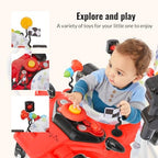 Dream On Me Champ Activity Center height adjustment mechanism