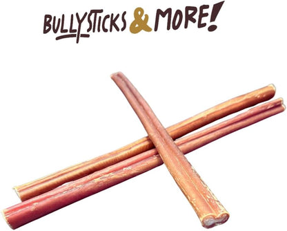 Bullysticks & More grass fed beef dog treats single ingredient chew sticks