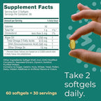 Iwi life unflavored DHA 60 softgels premium supplement packaging