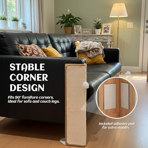 PETKARAY authentic imported pet furniture protection stand protecting living room corners from claw damage