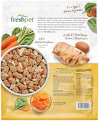 Freshpet refrigerated dog food packaging ingredients display