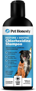 2 in 1 Dog Shampoo and Conditioner - Medicated Cat Shampoo for Itchy Skin Relief, Sensitive Skin Oatmeal Shampoo with Aloe Vera + MicroSilver BG for Hot Spot Treatment, Deodorizing Wash (16oz) - Image 10