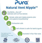 Pura Kiki replacement nipple Y-cut flow details