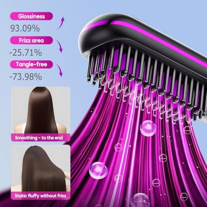 Auiepet styling brush ceramic comb teeth detail