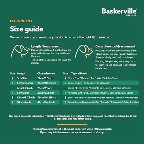 Secure strapping system on Baskerville Ultra dog muzzle