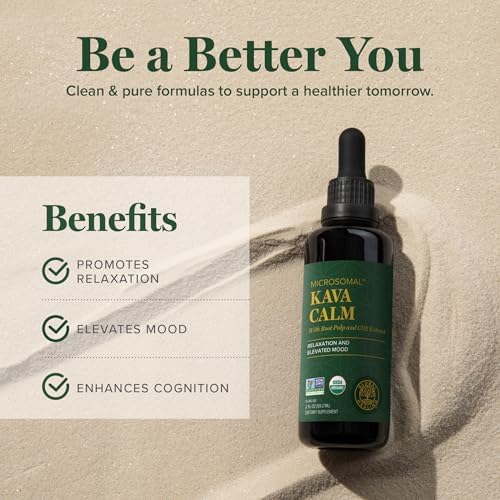 MicroSomal technology liquid dropper bottle by Global Healing Center for stress relief.