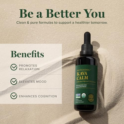 MicroSomal technology liquid dropper bottle by Global Healing Center for stress relief.
