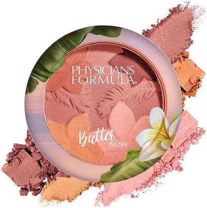 Physicians Formula Matte Monoi Butter Blush in pink compact front view