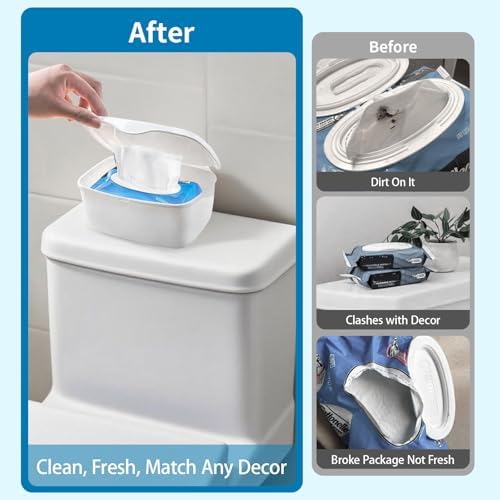 Eiszhjk wipes dispenser on bathroom countertop