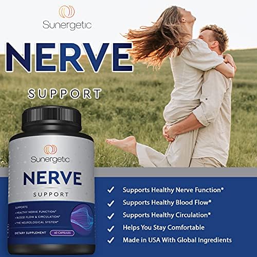 Close up of Sunergetic packaging showing circulation support for feet and hands.