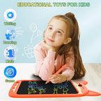 Child using Chafegy fox doodle board with stylus
