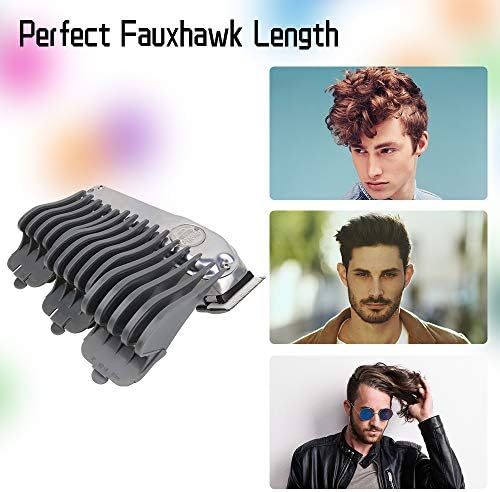 Gray plastic clipper guide combs for Wahl clippers