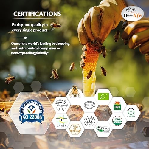 Beelife natural antioxidant wellness supplement label view
