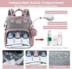 Jollito parenting bag interior view highlighting multiple organized storage pockets