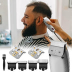 Professional hair clipper parts silver finish