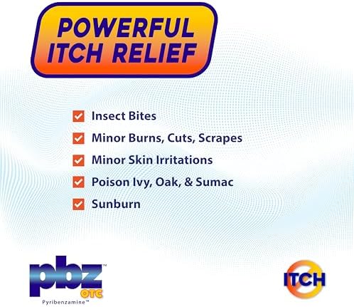 PBZ OTC imported USA antihistamine cream for children and adults
