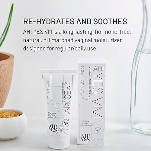 Estrogen free pH matched vaginal gel for sensitive skin care.