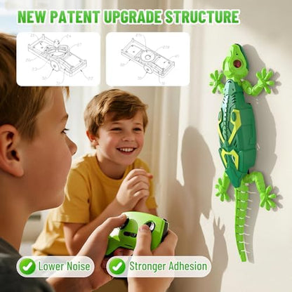Envyvip rechargeable lizard robot climbing on wall