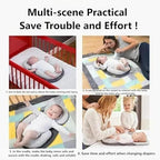 Fobserd ergonomic reflux pillow for newborn positioning