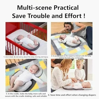 Fobserd ergonomic reflux pillow for newborn positioning
