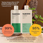 Mayday lice routine shampoo and conditioner hair care kit