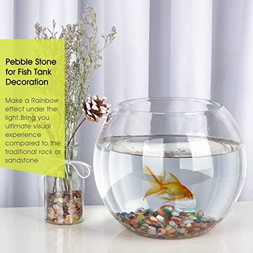 Top view of RIFNY decorative crystal stones