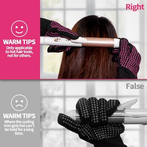 Authentic USA imported beauty accessory kit including two heat resistant mitts