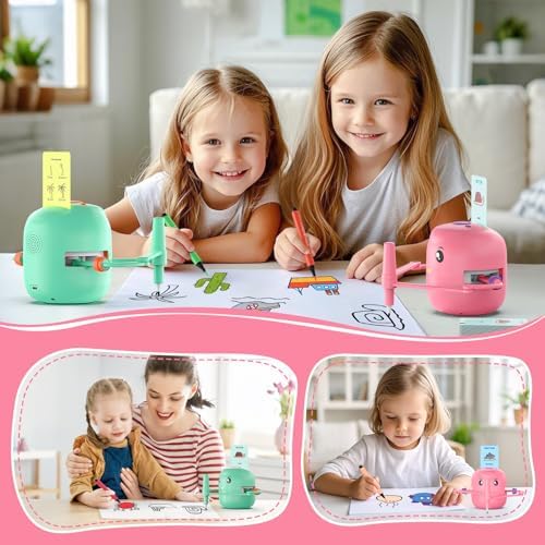 Kid-safe robotic art toy displaying voice interaction functionality