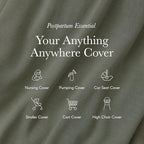 Side slit feature on Solly Baby nursing cover