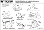 Authentic USA imported Smithsonian F-16 Thunderbirds small foam glider jet angled view highlighting aerodynamic design