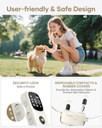 Shock Collar for Small Dogs - 4200FT Dog Training Collar with Remote for 5-30lbs Mini Small Dogs, IPX8-Waterproof Rechargeable E-Collar with Beep (1-9), Vibration(1-3), Safe Shock(0-16) - Image 7