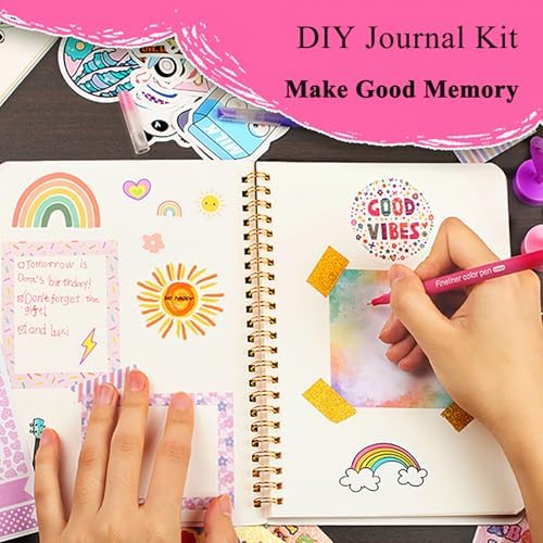 Oihew journal set with notebooks and craft supplies