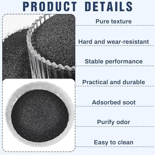 Sasylvia silica sand used in a DIY home decor project