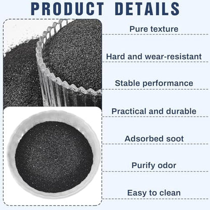 Sasylvia silica sand used in a DIY home decor project