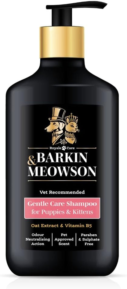 Barkin & Meowson Gentle Care Conditioner for Puppies & Kittens 350ml / 11.83 fl.oz - Oat Extract, Pet-Friendly Scent - Image 10