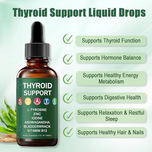 Back label of Habohuse thyroid support supplement showing ingredients list