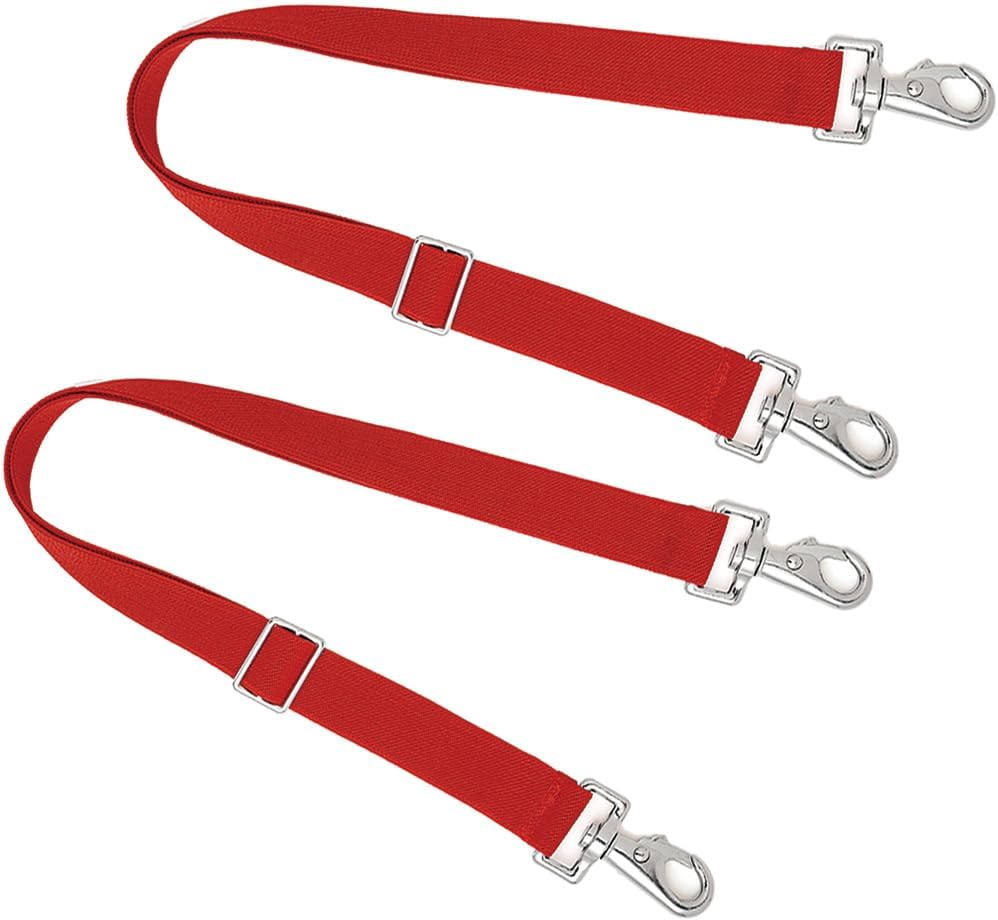 Premium imported horse sheet hardware accessories pack including two fully adjustable elastic leg bands