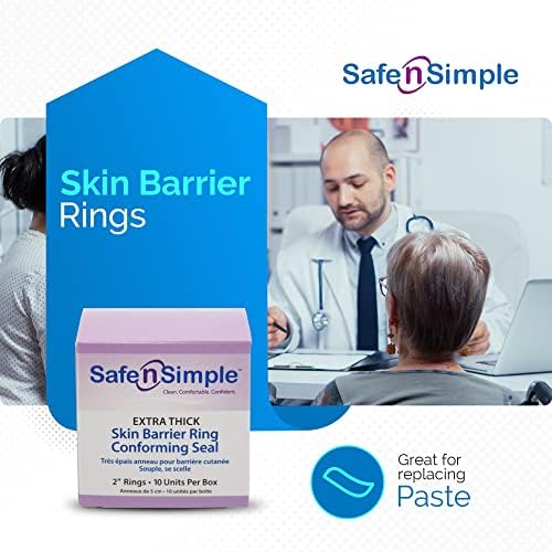Safe n' Simple stoma barrier rings for leak-proof ostomy care