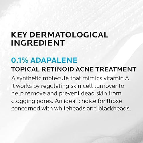 Topical retinoid cream regulating skin cell turnover for clear skin