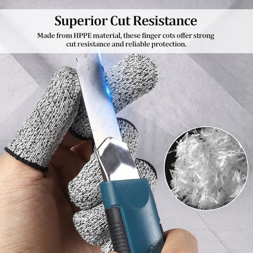 Bolsdoic breathable fingertip covers close up of seamless cuff stitching