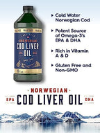 Pack of three Carlyle Norwegian Cod Liver Oil bottles lined up