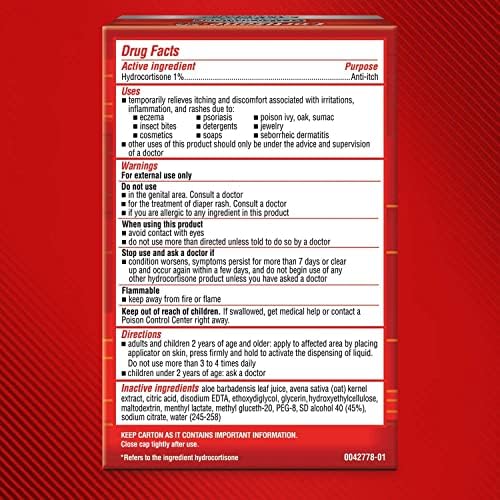 No-mess rollerball applicator tip of Cortizone-10 anti-itch liquid.