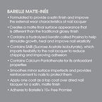 Barielle nail treatment bottle label details