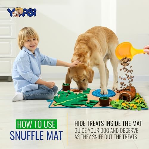 Yopsi dog digging toy slow feeder usage