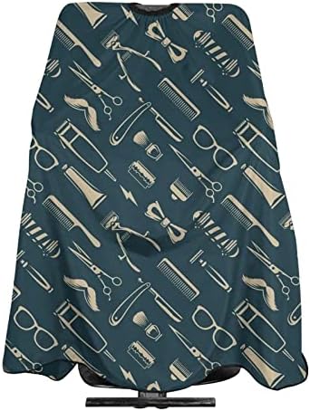Waterproof and anti static polyester fabric texture of the custom salon apron